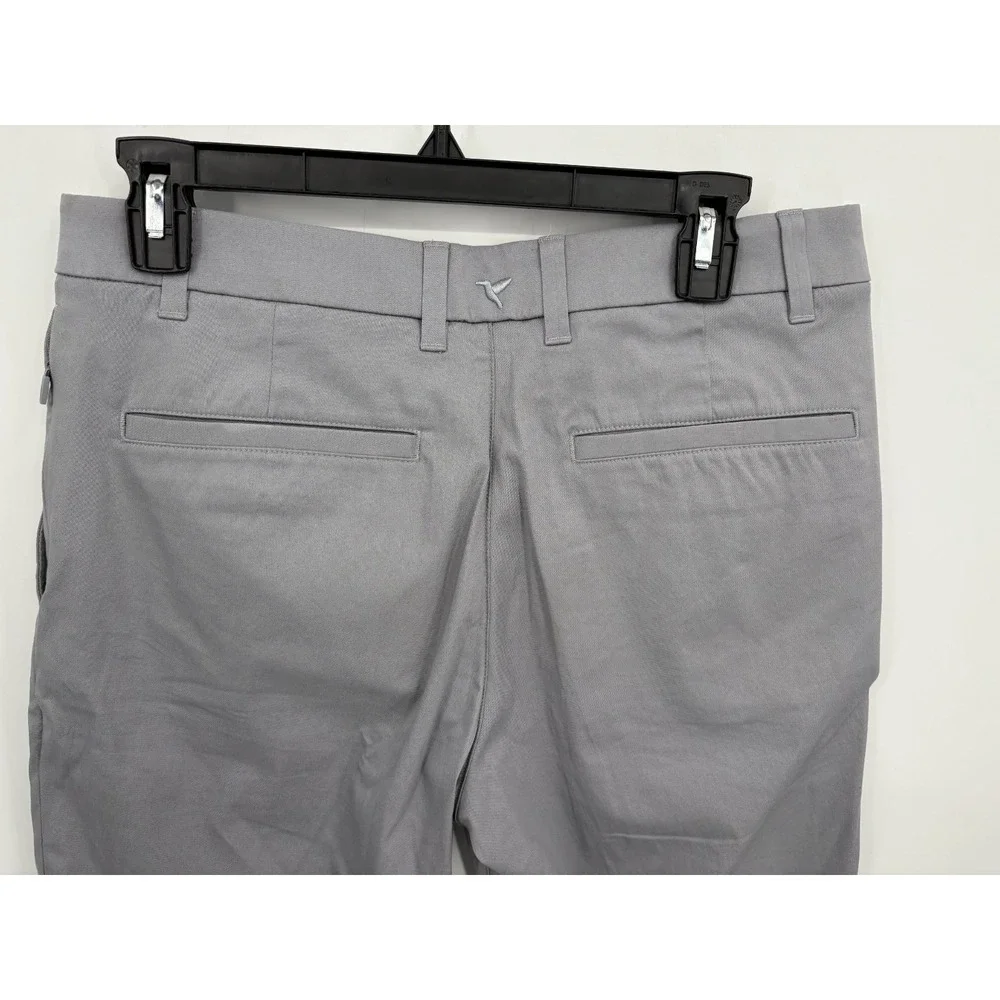Bird Dogs Men's Boom For Your Boomstick Gray Performance Chino Pants, 32 x 28